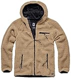 Brandit Teddyfleece Worker Jacket, Camel, Größe M