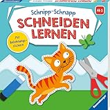 Ravensburger Schnipp-Schnapp Schneiden lernen - Schneiden und Kleben ab 3 Jahren...