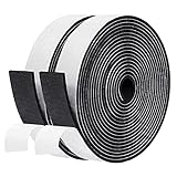 fowong 10m Moosgummi Selbstklebend 25mm(B) x 3mm(D) Dichtungsband Schaumstoff Klebeband...