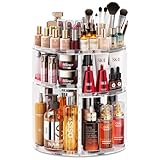 Auxmir Make Up Organizer mit 9 Einstellbaren Stufen, 360° Drehbar Schminktisch...