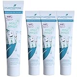 truemorrow Kinderzahnpasta mit Bio-Xylit und Fluorid | ohne Titandioxid & Mikroplastik –...