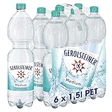 Gerolsteiner Medium, EINWEG (6 x 1,5 l)