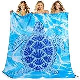 KUOGAS Strandtuch XXL 200x145 cm,Groß Schnelltrocknendes Mikrofaser Handtuch, Sandfrei...