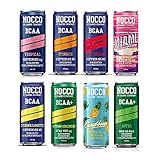 NOCCO BCAA Drink - Variety Pack 8er - BCAA - 105 mg Koffein - Energy Drink - Mix (8 Stck.)