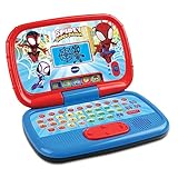 VTech Spidey und seine Super-Freunde - Lernlaptop – Lerncomputer mit QWERTZ-Tastatur und...