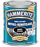 HAMMERITE METALLSCHUTZLACK MATT SCHWARZ 0,250L
