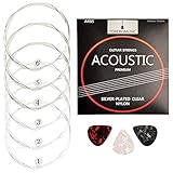 TOREROMUSIC® - Gitarrensaiten Konzertgitarre. Nylon und Silber. Premium Nylon-Saiten für...