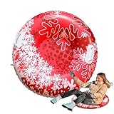 Nankoyal Schneeröhren Zum Rodeln - Aufblasbare Schlittenrutsche Zum Rutschen | 31,5 Zoll...