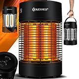KESSER® Standheizstrahler Infrarotheizung, Energieeffiziente Heizung 700 Watt Innenraum...