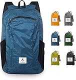 4Monster Faltbarer Rucksack Ultra Leicht, Unisex Tagesrucksack Outdoor, Wasserdichter...