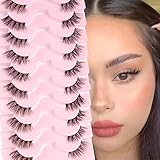 Glowing Win Halbe Falsche Wimpern Natürlich Künstliche Wimpern 10 Paar Half Lashes Cat...