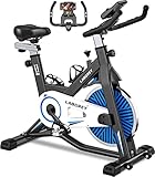 LABGREY Heimtrainer Fahrrad, Fitness Fahrrad für Zuhause, Indoor Kardio Training, Bike...