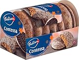 Bahlsen Contessa würzige Runde Lebkuchen mit Schokoboden, 200g