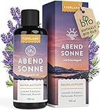 FJORLAND® Abendsonne Saunaaufguss Lavendel, Eukalyptus, Rosmarin, Kiefer 100 ml...