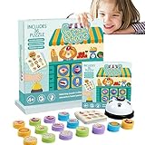 Binwuzm Passendes Memory-Spiel für Kinder | Kinderbrett-Memory-Matching-Essensspiel -...