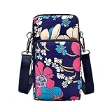 Erweiterbare Leder-Kuriertasche mit Kredit für Damen, Handtasche, Crossbody, Geldbörse,...