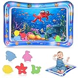 Hoiny Wassermatte Baby, Baby Spielzeuge 3 6 9 Monate, Wasserspielmatte Baby...