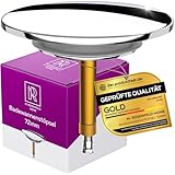 M. ROSENFELD HOME Badewannenstöpsel Universal Ø 72 Premium - Stöpsel Badewanne Chrom...