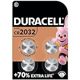 Duracell Specialty 2032 Lithium-Knopfzelle 3 V, 4er-Packung , mit Kindersichere...
