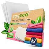 Soyeco Waschstreifen 40 Stück – bis zu 80 Wäschen | Ultra‑konzentriertes Waschmittel...