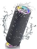 Abuytwo Musikbox Bluetooth Lautsprecher - IPX7 Wasserdicht Tragbarer Bloototh...