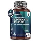 Elektrolyt Tabletten 900mg mit Magnesium, Kalzium, Kalium, Natrium & Chlorid -...