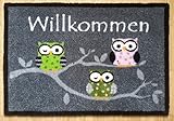Trendstern Trendprodukteshop Fußmatte Fußabtreter Schmutzmatte Motiv Design...
