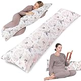 Totsy Baby Seitenschläferkissen mit Bezug Baumwolle 40 x 145 cm - Komfortkissen...