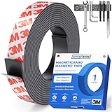 Effektwerk Magnetbandrolle (1 Meter), extra dicke und breite Magnetstreifen mit...