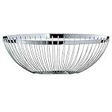WMF Concept Obstkorb groß 26 cm, dekorative Obstschale silber, Brotkorb Metall,...