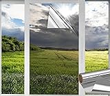 Spiegelfolie Fenster Sichtschutz Selbstklebend Fensterfolie Wärmeisolierung...