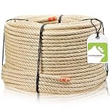 Kratzbaumland Sisalseil 10 mm, Sisalseil Natur für Kratzbäume (versch....