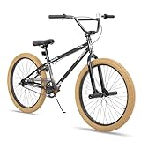 JOYSTAR Gemsbok 24 Zoll Kinder Freestyle BMX Fahrrad für Jungen Mädchen im Alter von...