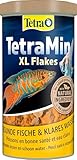 TetraMin XL Flakes - Fischfutter in Flockenform für größere Zierfische, ausgewogene...