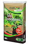Euflor Bio Hochbeeterde 60 L Sack, als Pflanzschicht im Hochbeet, mit...