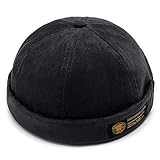 YAMEE Unisex, Docker-Cap Docker Mütze Seemannsmütze Hafenmütze Bikercap...