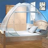 Digead Moskitonetz Bett,Faltbares Bett-Moskitonetz, Tragbares Reise-moskitonetz,...
