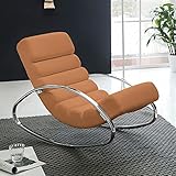 DbHFgjMN Sessel Akzent Lesesessel Relaxliege Sessel Fernsehsessel Relaxsessel Braun...