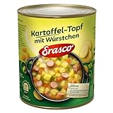 Erasco Kartoffeltopf mit Würstchen (1 x 800g), In rund 5 Minuten fertig – Mit...
