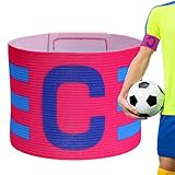 Kapitänsbinde für Fußball, Kapitänsarmband, Sportarmband, Fußballspielzubehör, mit...