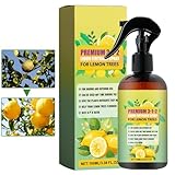 Naturdünger Flüssigkeit - professionelles Pflanzenspray für Zitronenbaum, Bio...