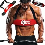 MuscleForge Bizeps-Trainer ARM Blaster, für eine optimale Isolierung der Bizeps- und...