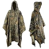 Infreecs Regenjacke Regenponcho Wasserdichter, 3 in 1 Zelt Campingdecke Regenjacken,...