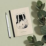 Matabooks, nachhaltige und vegane Notizbücher A6 aus Graspapier, Steifbroschur Dahara,...