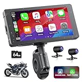 Lamto Motorrad Carplay & Android Auto für Motorcycle,Tragbares Carplay...