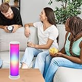 Aduro Kabelloser LED-Lautsprecher mit pulsierenden Lichtern, kabelloser Farbwechsel,...