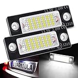 LED Kennzeichenbeleuchtung mit E-Prüfzeichen für Golf Passat Variant Jetta...