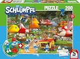 Schmidt Spiele 56525 Die Schlümpfe, In Schlumpfhausen, 200 Teile Kinderpuzzle,...