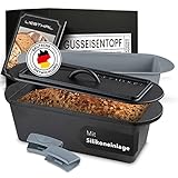 LIEBTHAL Brotbackform mit Deckel -passgenauer Antihaft-Silikoneinlage - Bereits...