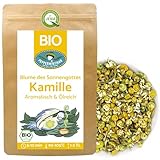 Bio Kamillentee 1000g - ganze Kamillenblüten getrocknet - aromastark und ölreich -...